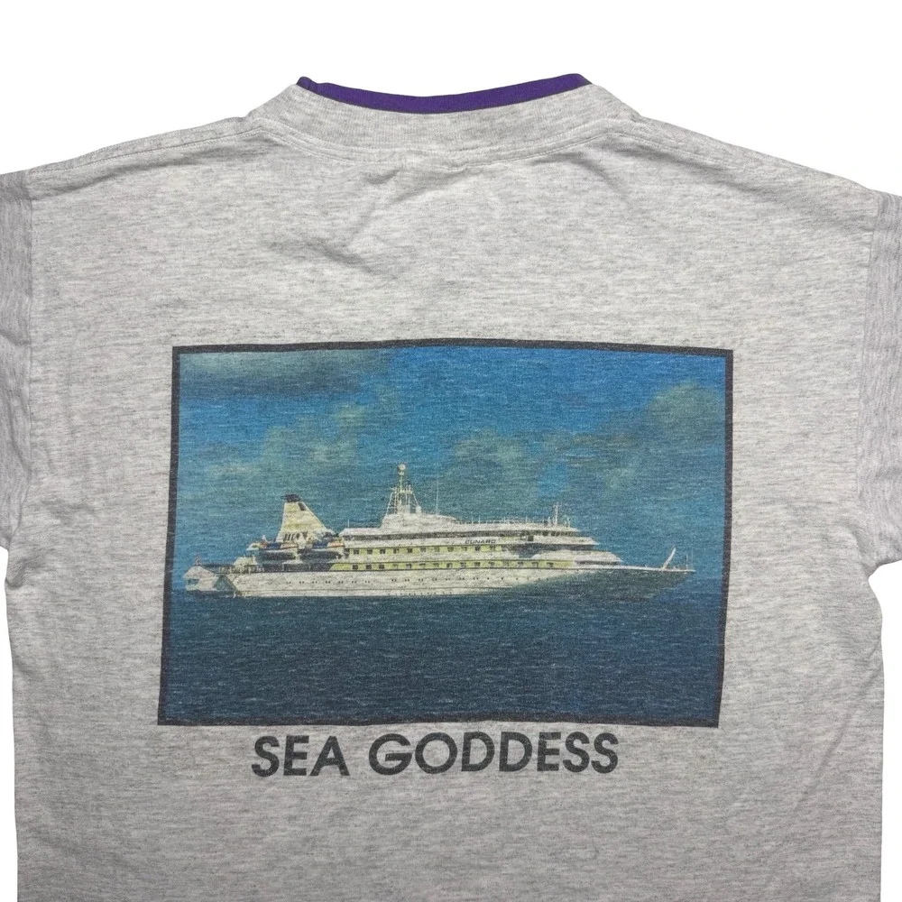 Vintage Pinnacle Sea‎ Goddess Instanbul ship shirt